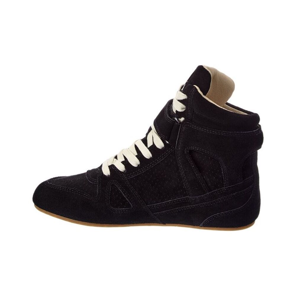 Isabel Marant Suede High-Top Sneaker, Black - Picture 2 of 5